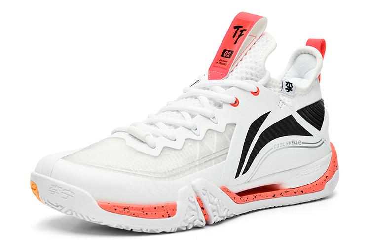 Кроссовки унисекс LiNing AYAT003-3 белые, 42 EU