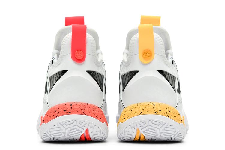 Кроссовки унисекс LiNing AYAT003-3 белые, 42 EU