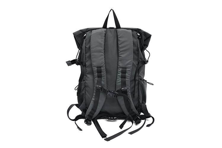 Сумка унисекс MYEDITION M20966 серый/черный