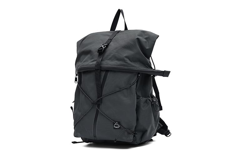 Сумка унисекс MYEDITION M20966 серый/черный