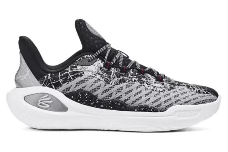 Кроссовки мужские Under Armour Curry 11 белые, черные, серые, 41 EU