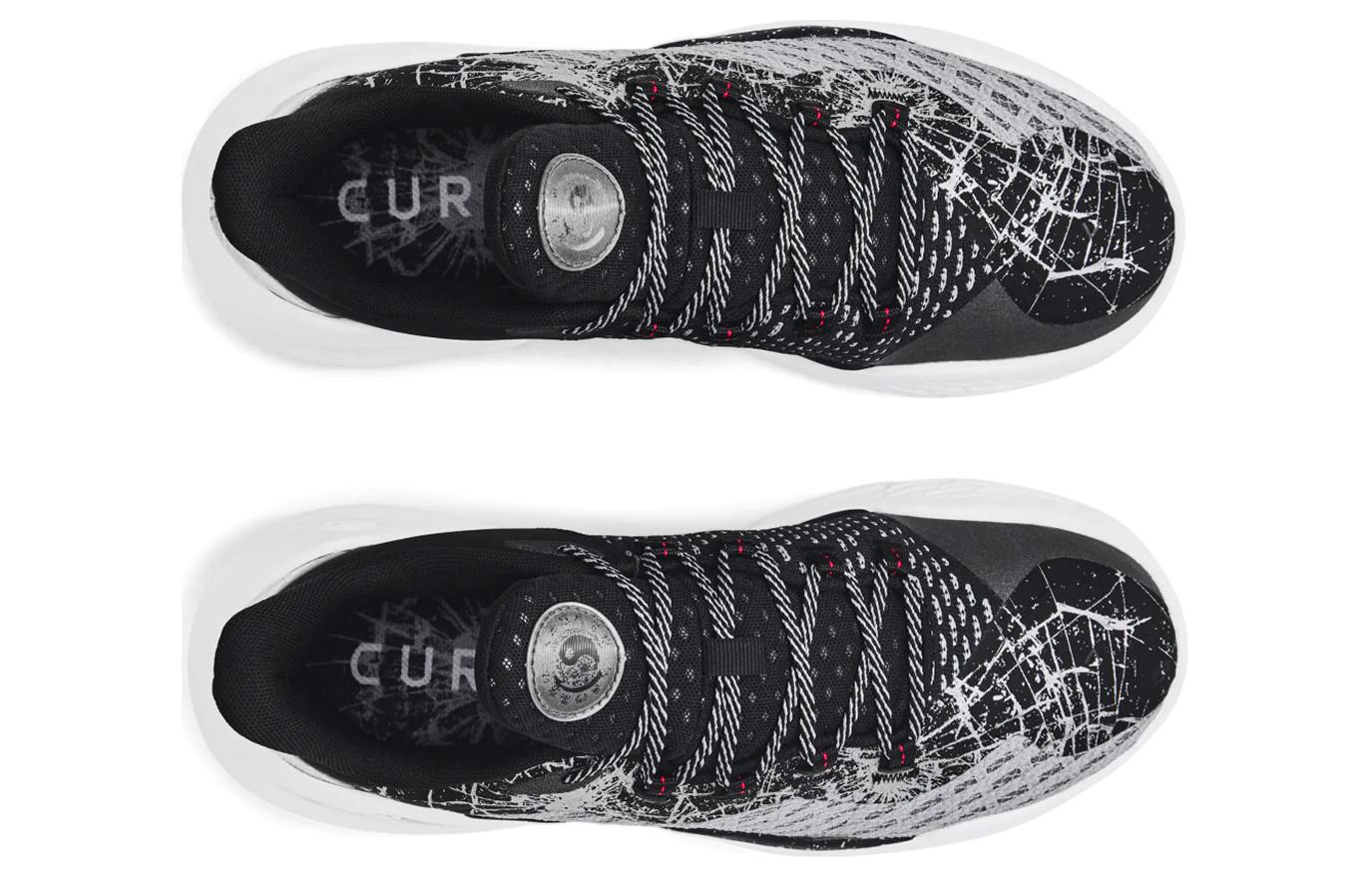 Кроссовки мужские Under Armour Curry 11 белые, черные, серые, 41 EU