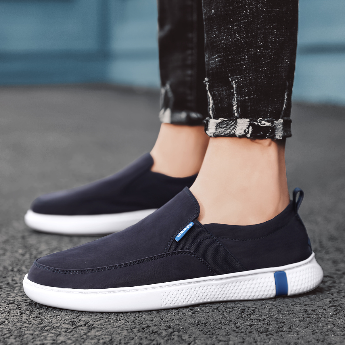 Кроссовки мужские Jeep B10386600B темно-синие