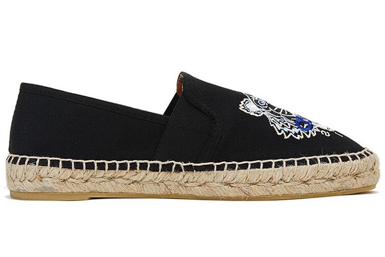 Эспадрильи женские KENZO F962ES188F70-99 черные, 36 EU