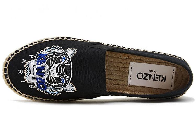 Эспадрильи женские KENZO F962ES188F70-99 черные, 36 EU