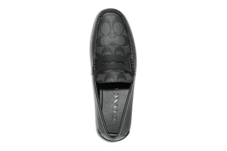 Мокасины мужские COACH G2983-BK черные, 40 EU