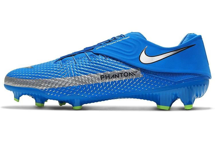 Футбольные бутсы мужские Nike Phantom GT Academy FlyEase голубые, 39 EU