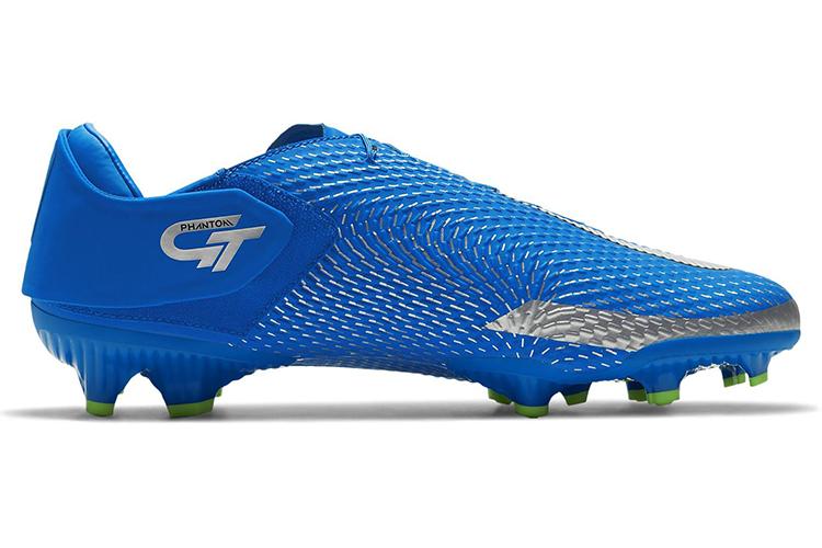 Футбольные бутсы мужские Nike Phantom GT Academy FlyEase голубые, 39 EU
