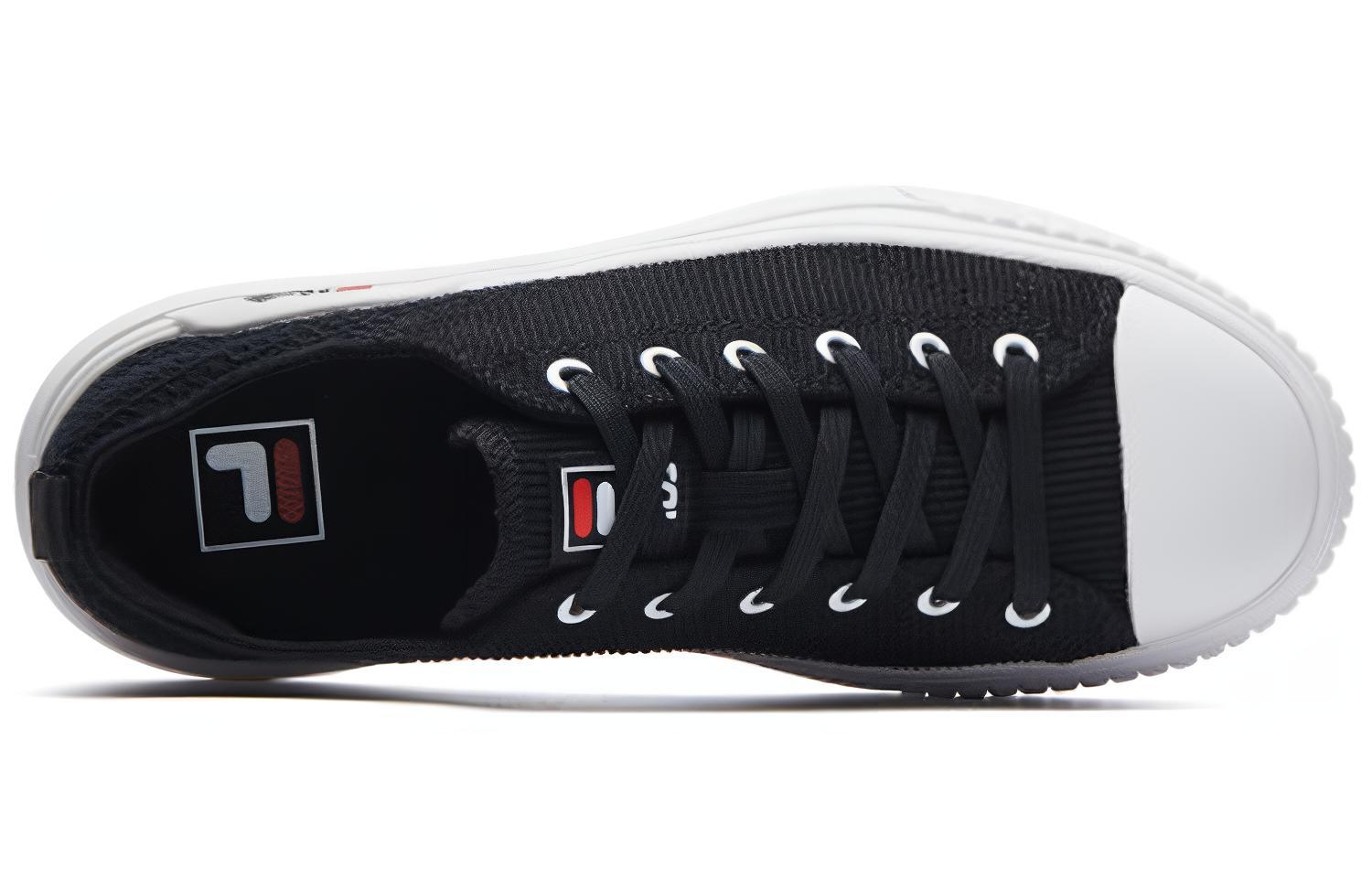 Кеды женские FILA Fashion Court Low Top черные, 36 EU