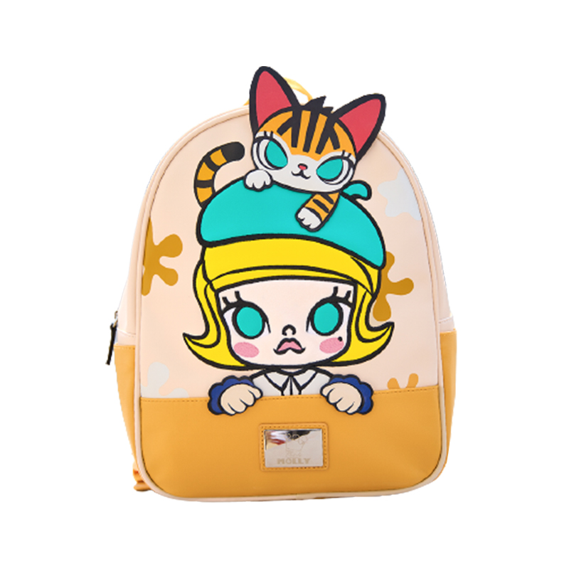 Рюкзак унисекс POP MART PPMT-2309-0106 желтый-персиковый