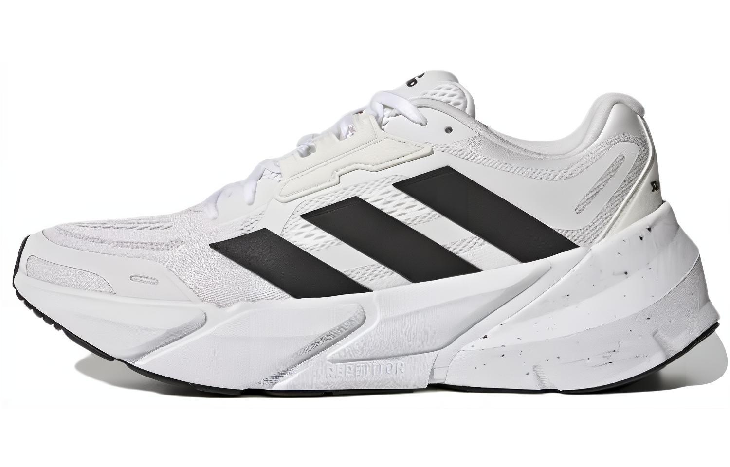Кроссовки мужские Adidas Adistar бело-черные, 44 2/3 EU
