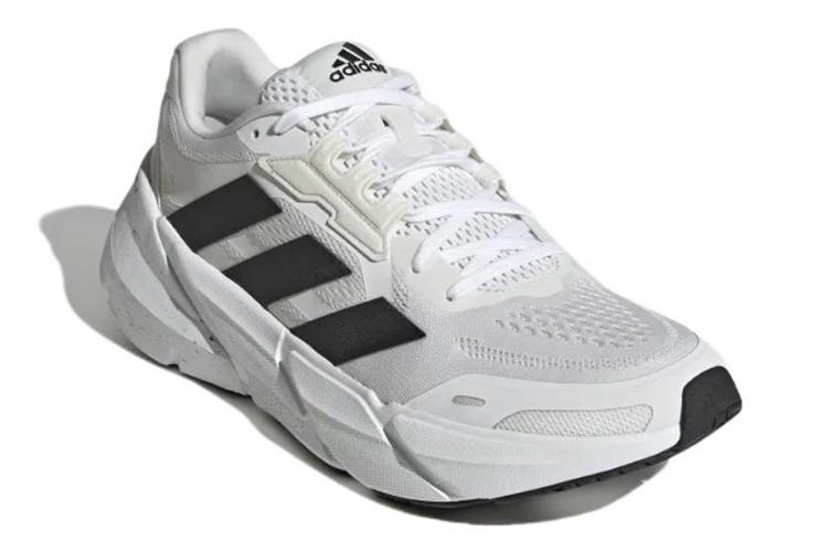 Кроссовки мужские Adidas Adistar бело-черные, 44 2/3 EU