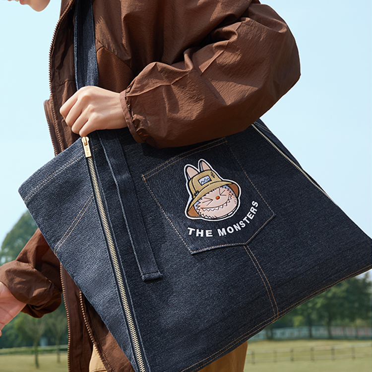 Сумка POP MART 1333-2018 синяя