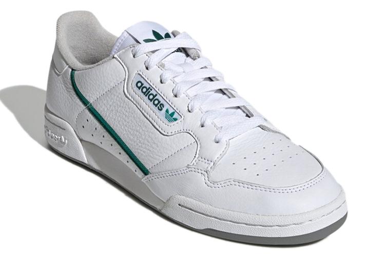 Велотуфли унисекс Adidas Continental 80 белые, 36 EU