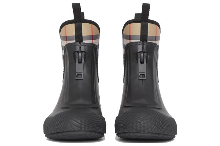 Резиновые полусапоги женские Burberry Vintage черные, 37 EU