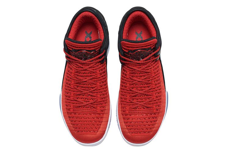 Кроссовки мужские Jordan XXXII Low Chicago Win Like 96 красные-черные, 42 EU