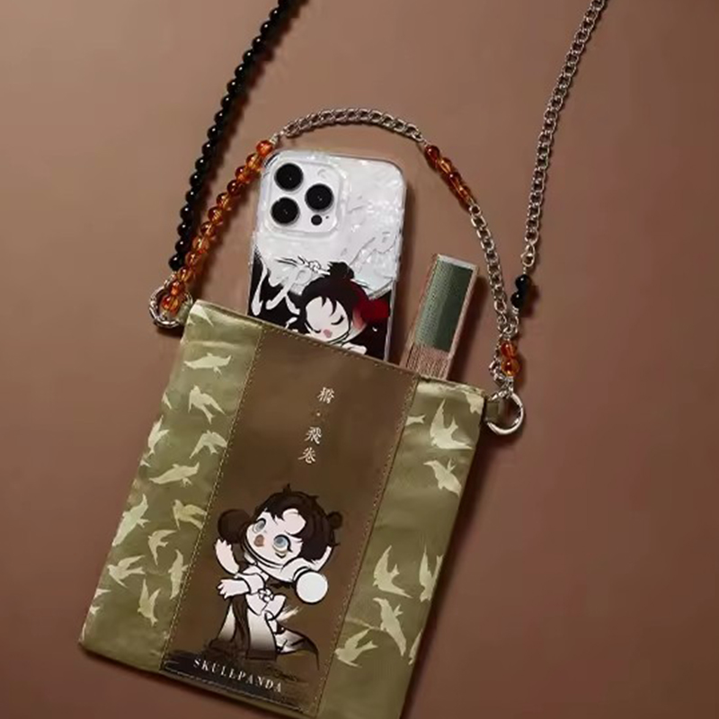 Сумка унисекс POP MART SKULLPANDA многоцветная