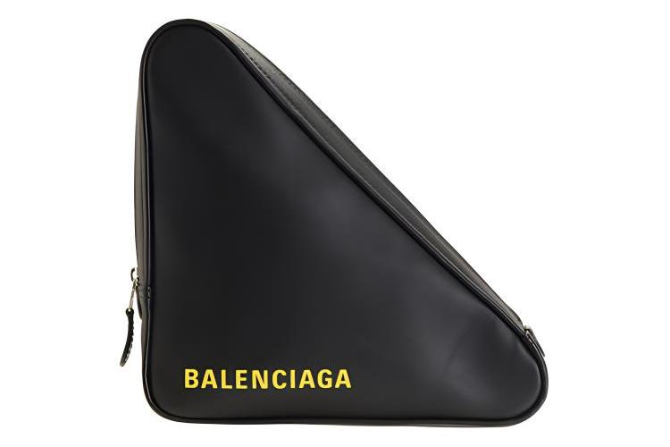 Клатч женский Balenciaga 476976C8K02-1060 черный, желтый