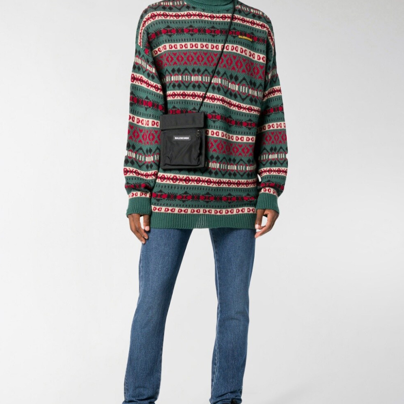 Мужская сумка Balenciaga Explorer черная