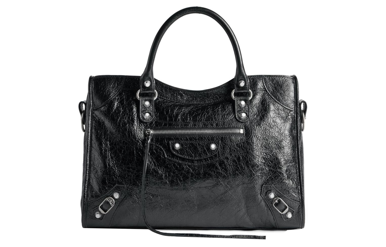 Женская сумка Balenciaga Le City Medium Bag черная