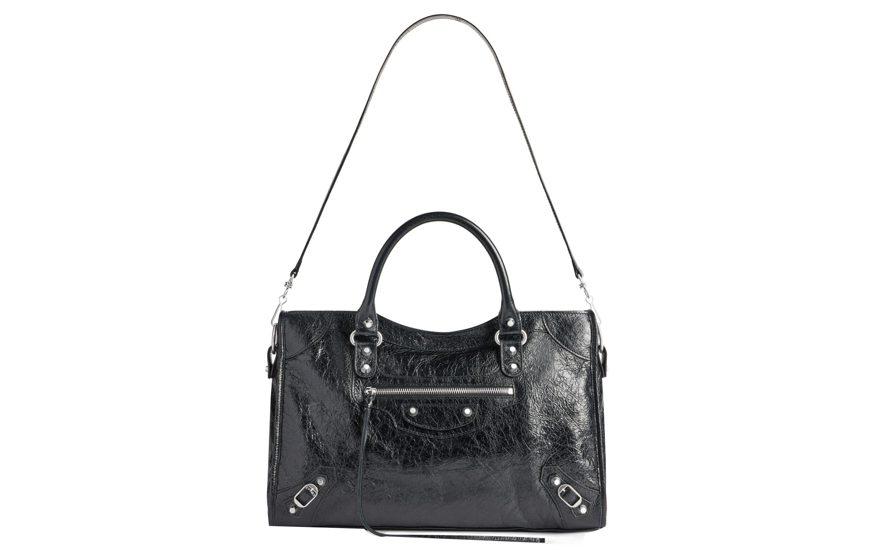 Женская сумка Balenciaga Le City Medium Bag черная