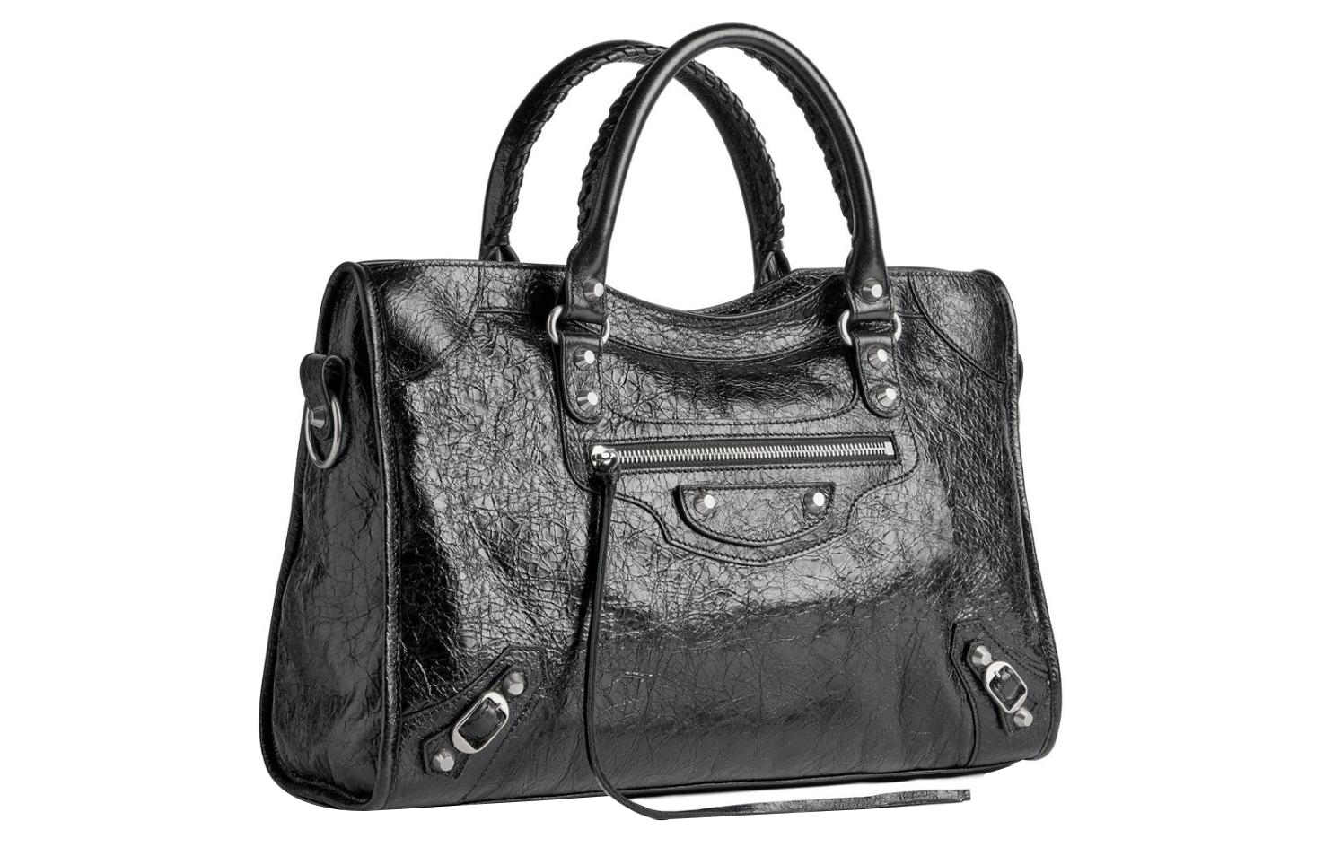 Женская сумка Balenciaga Le City Medium Bag черная