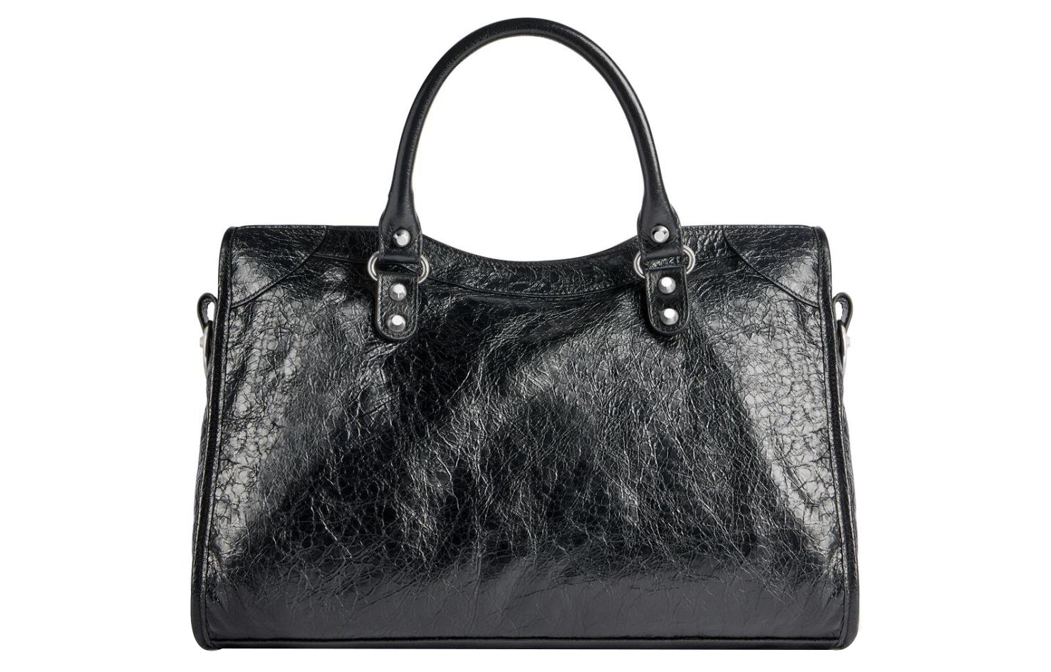 Женская сумка Balenciaga Le City Medium Bag черная