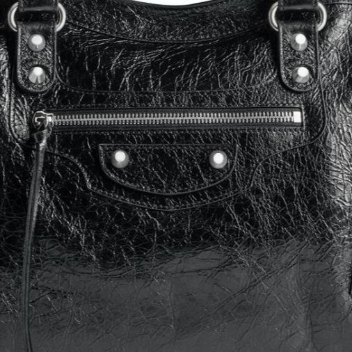 Женская сумка Balenciaga Le City Medium Bag черная