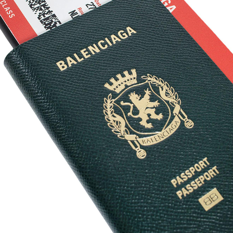 Кошелек мужской Balenciaga 7877742AA3R3615 темно-зеленый