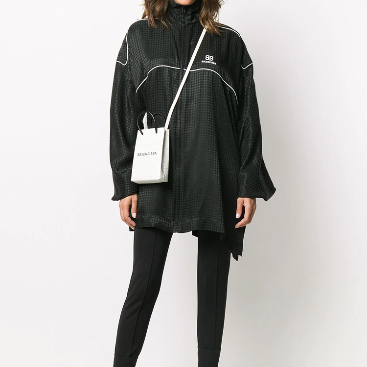 Сумка женская Balenciaga 5938261U61N9060 белая, маленького размера