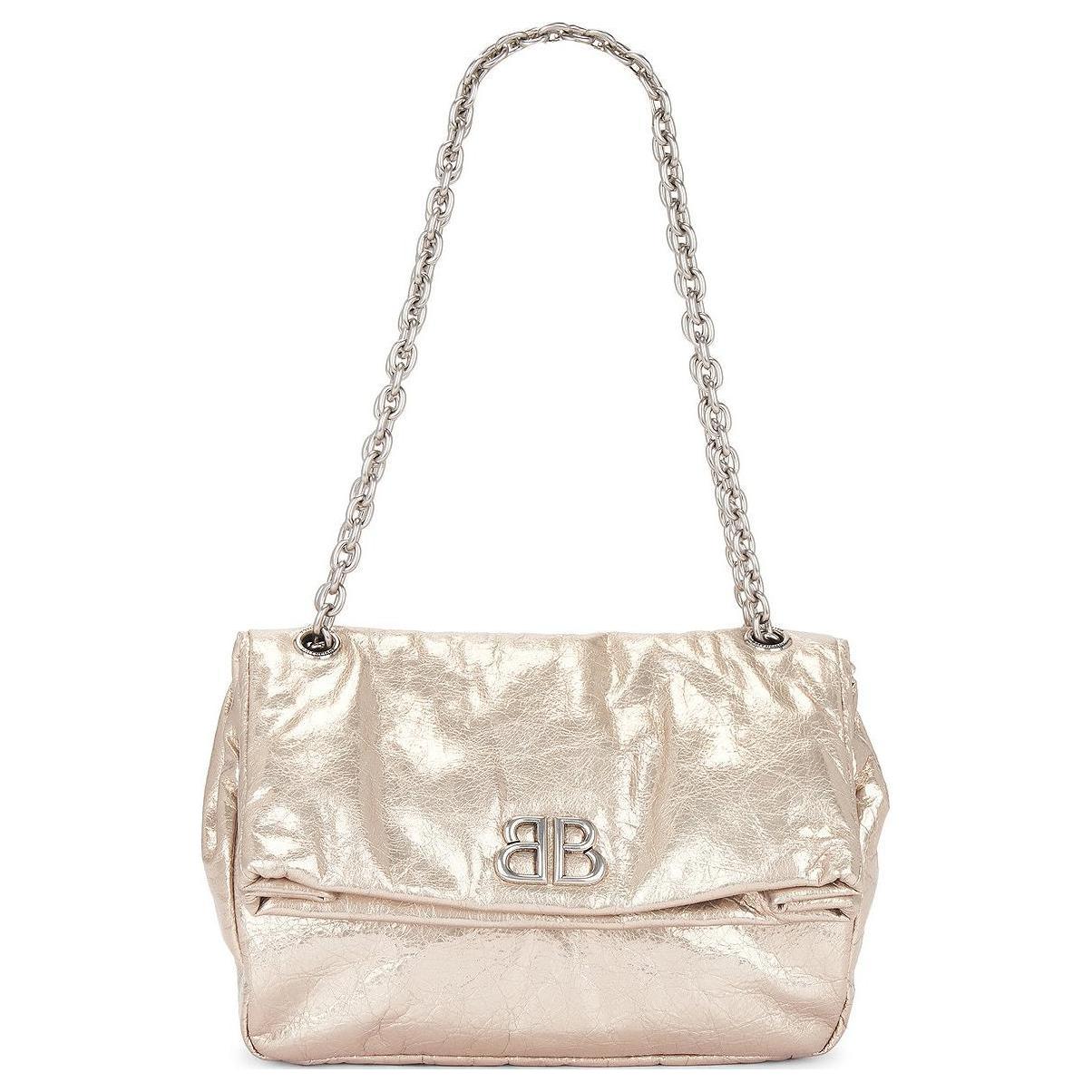 Плечевая сумка женская Balenciaga 7659662AASD9706, metallic