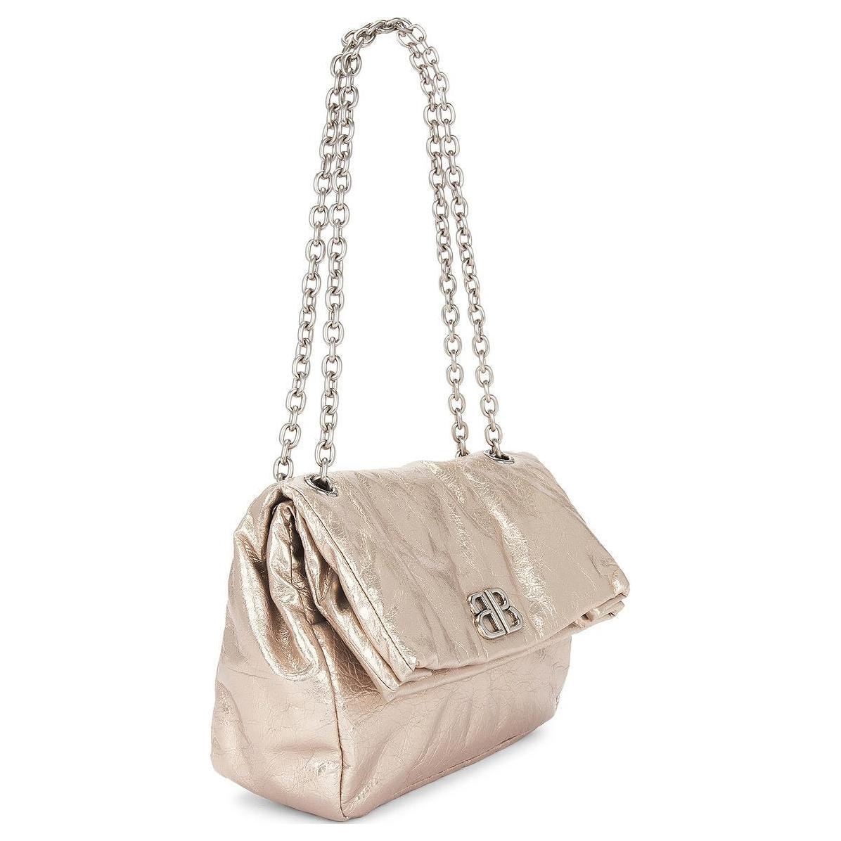 Плечевая сумка женская Balenciaga 7659662AASD9706, metallic