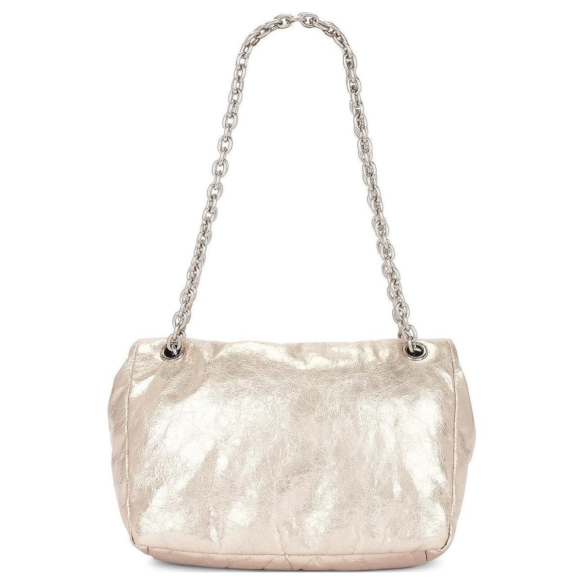 Плечевая сумка женская Balenciaga 7659662AASD9706, metallic