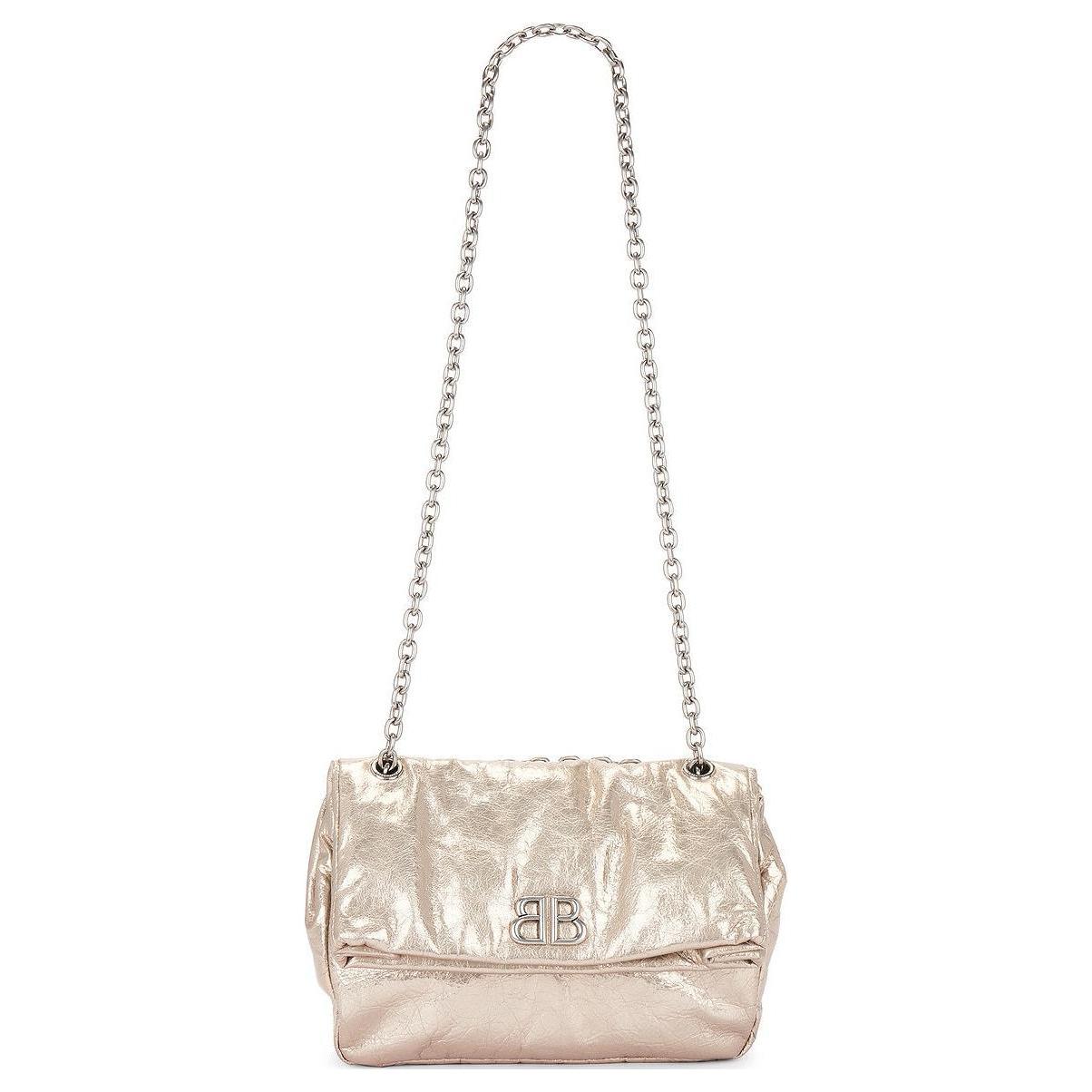 Плечевая сумка женская Balenciaga 7659662AASD9706, metallic