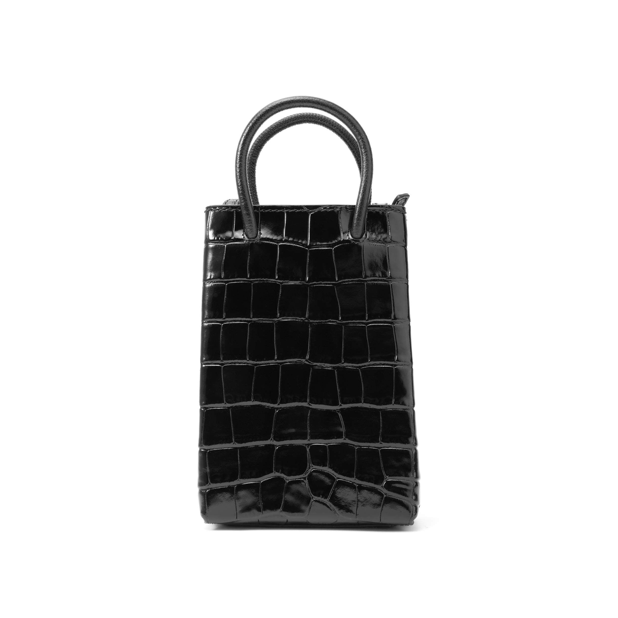 Сумка Balenciaga 5938261U61N1090 черная-белая