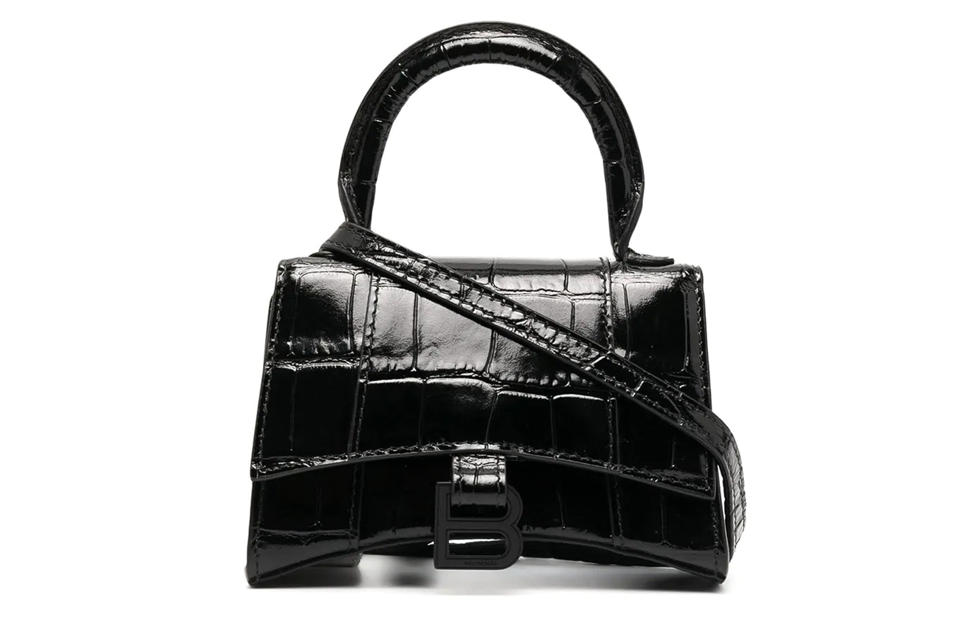 Женские сумки Balenciaga Hourglass Bag черные