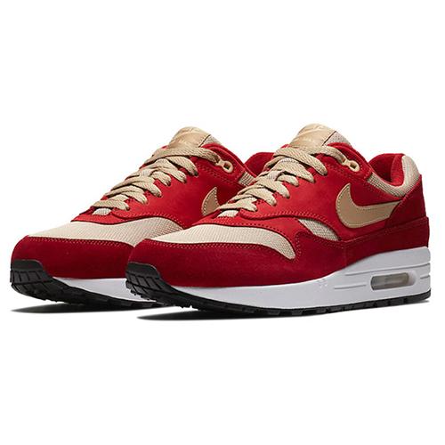 Кроссовки мужские Nike Air Max 1 Curry Pack красные, 42.5 EU
