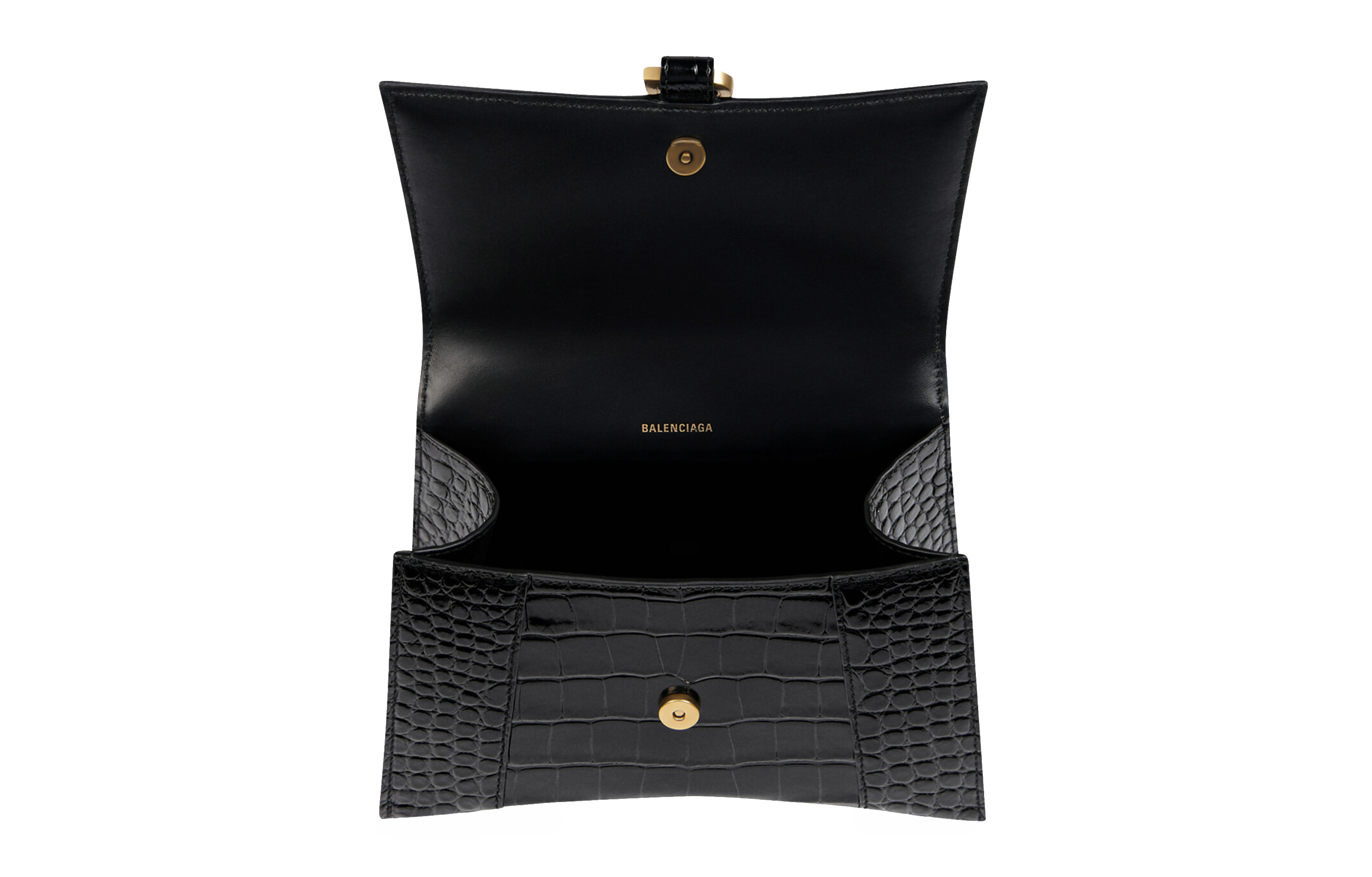 Сумка женская Balenciaga Hourglass XS черная