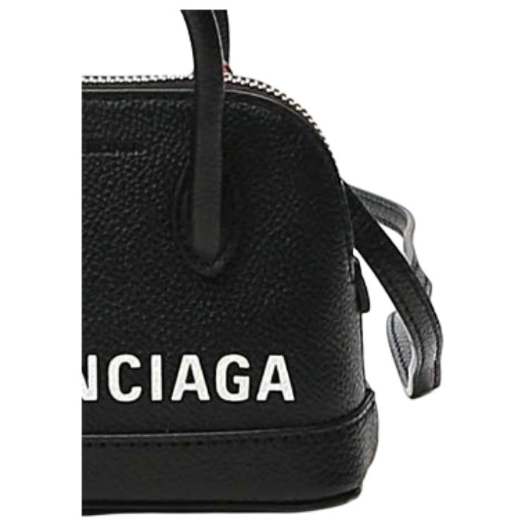 Мини-сумка женская Balenciaga Ville Dome Bag черная