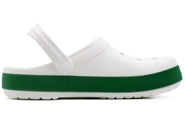 Спортивные сланцы унисекс Crocs 205568-10E белые, 41-42 EU