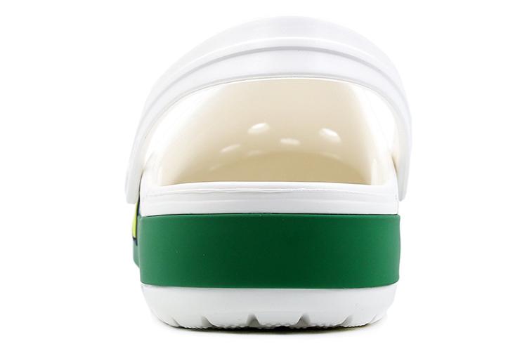 Спортивные сланцы унисекс Crocs 205568-10E белые, 41-42 EU