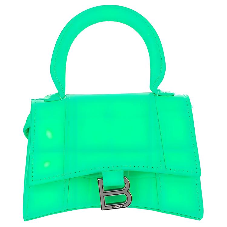 Сумка женская Balenciaga 6373721LR6Y-3810 неоново-зелёного цвета