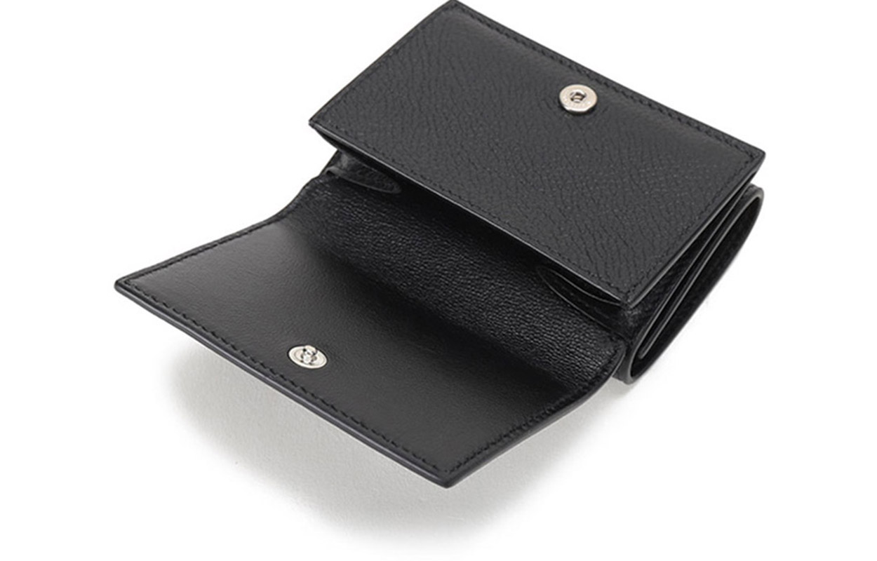 Мужской кошелек Balenciaga Cash Cow черный/белый