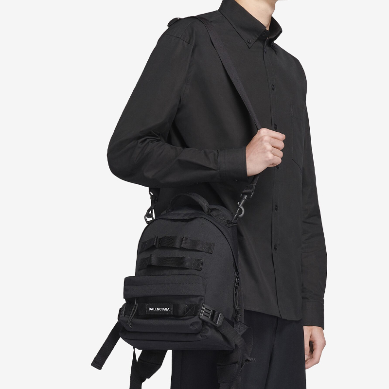 Рюкзак мужской Balenciaga Army черный