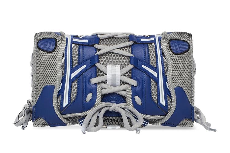 Сумка женская Balenciaga 661727-2X50Y-4162 серо-голубая