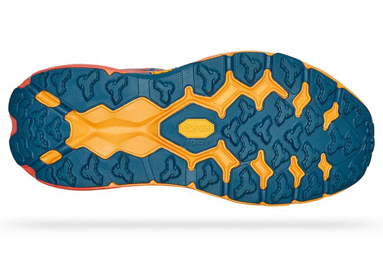 Беговые кроссовки женские HOKA ONE ONE Speedgoat 5 синий коралловый, 38.5 EU