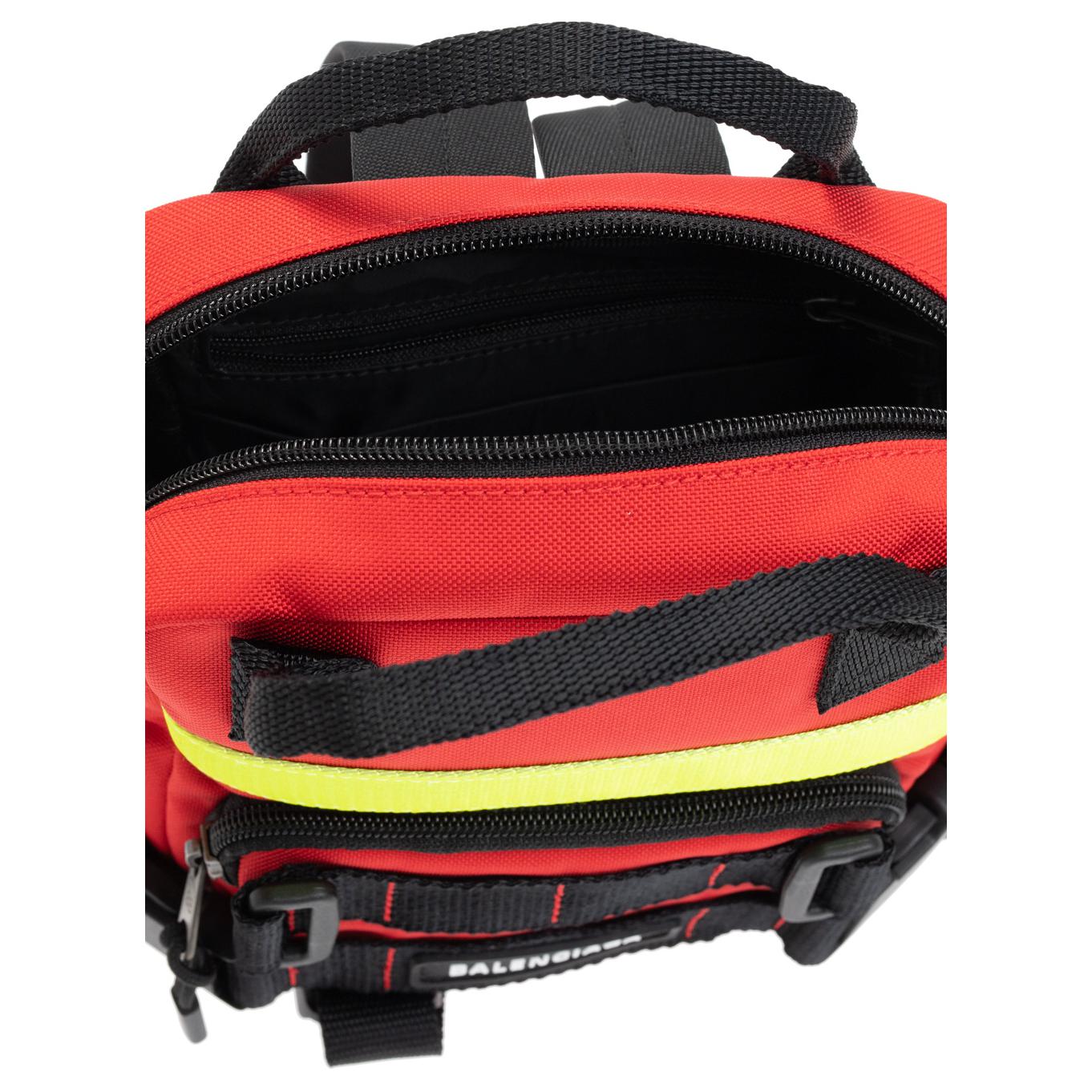 Рюкзак мужской Balenciaga 658087-2BKKX-6406 красно-черный