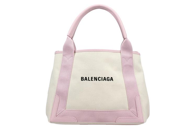 Сумка-тоут женская Balenciaga 339933-AQ38N-9268 розово-белая