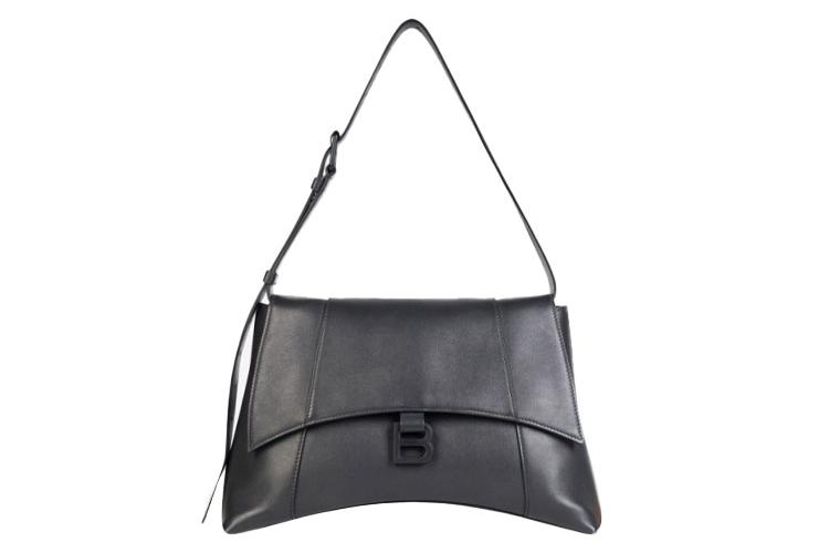 Сумка унисекс Balenciaga Downtown Hourglass черная