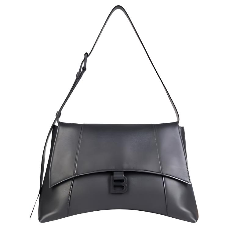 Сумка унисекс Balenciaga Downtown Hourglass черная